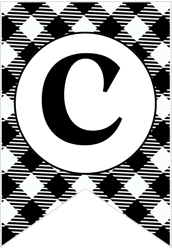 Free Printable Buffalo Plaid Letters Our Happy Corner Free Printable Buffalo Plaid Letters Our Happy Corner
