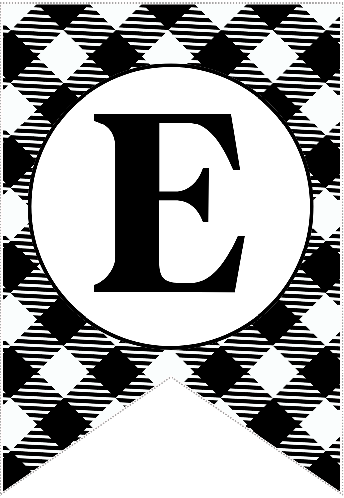 Letter E