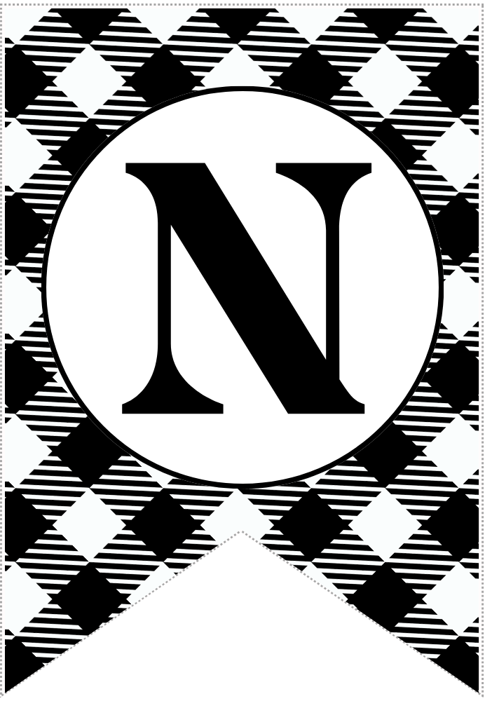 Letter N