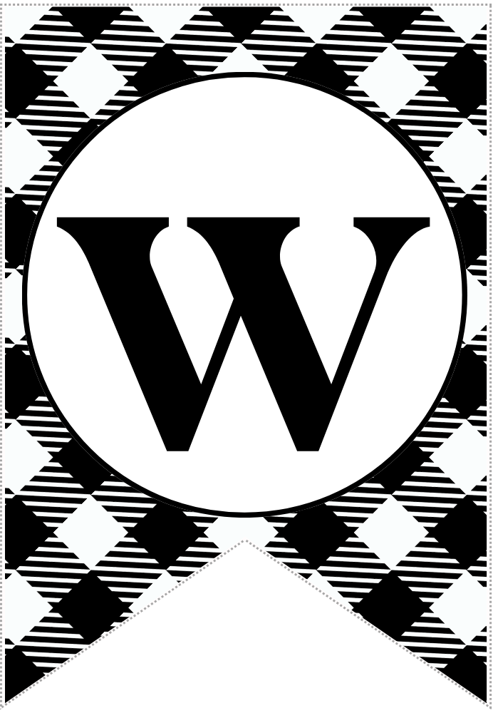 Letter W