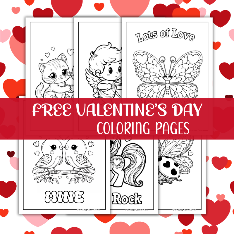 Free Valentines Day Coloring Pages