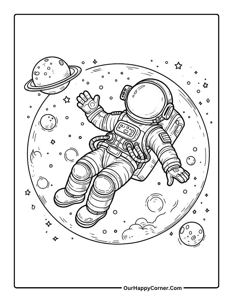 Astranaut in Space