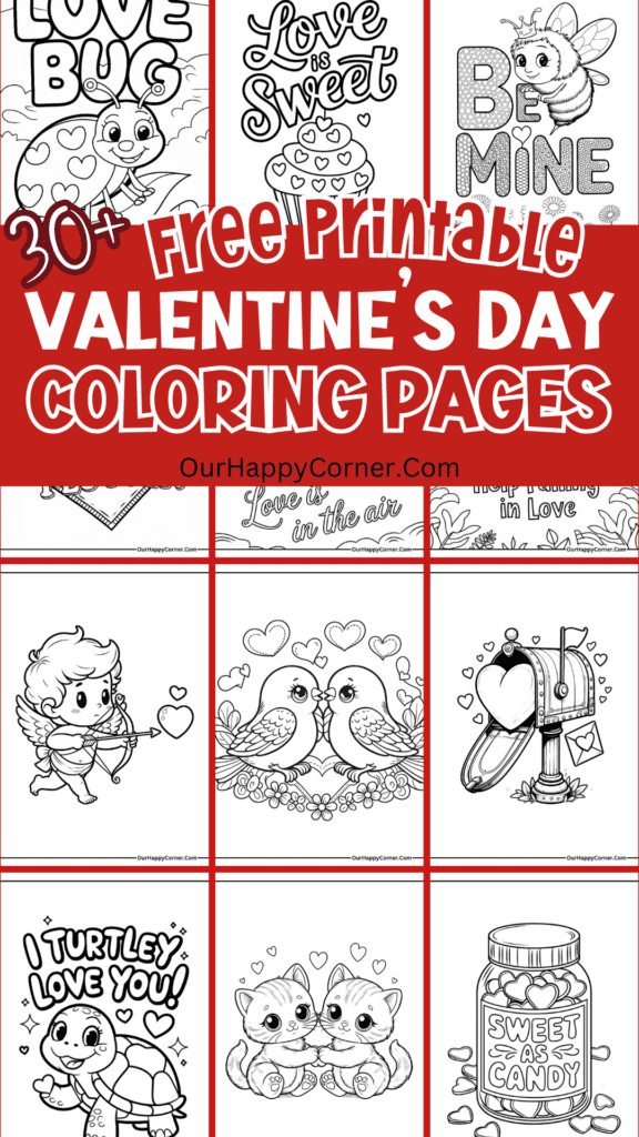 Free Printable Valentine's Day Coloring Pages