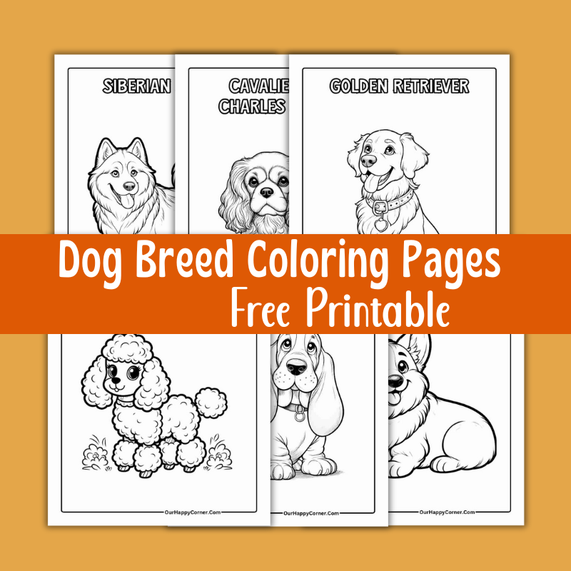 Dog Breed Coloring Pages Printable Infoupdate