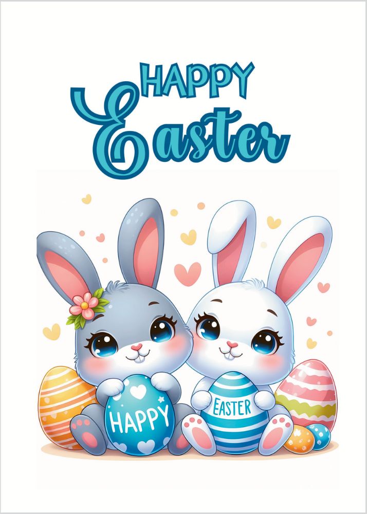 Happy Easter Card Printable