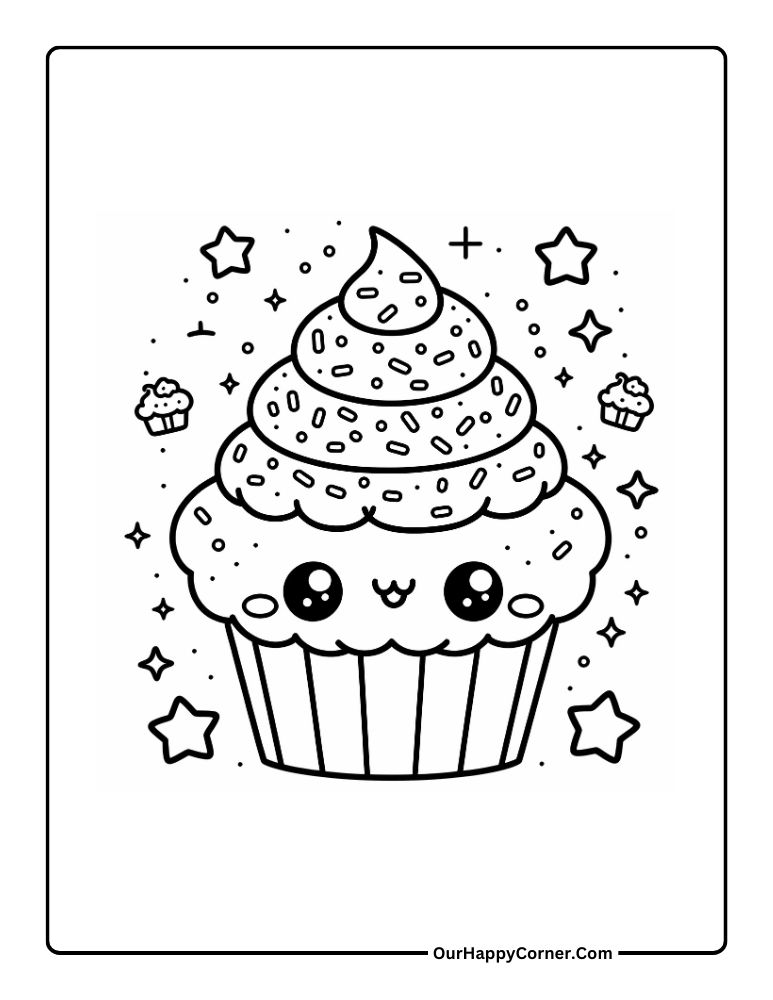 Kawaii Cupcake