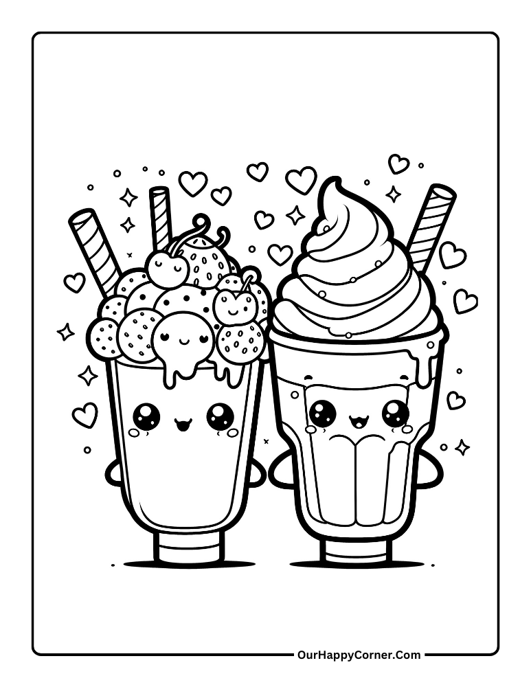 Kawaii Milkshakes