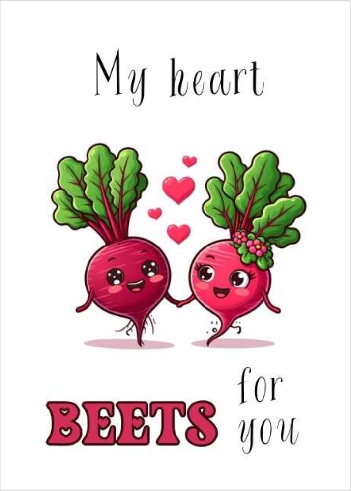 My Heart Beets For You Card