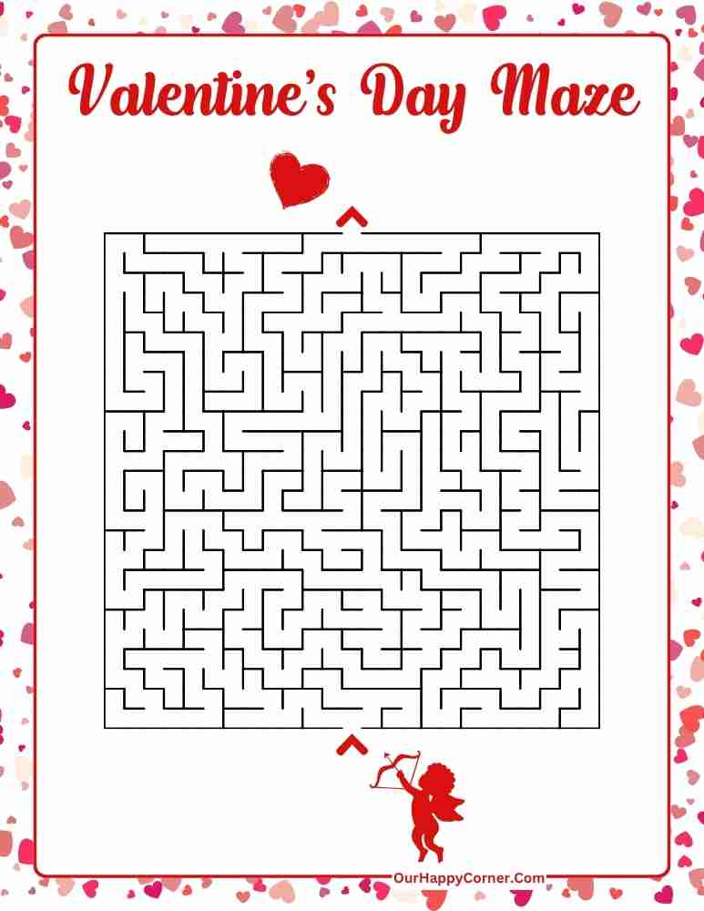 Valentine's Day Maze