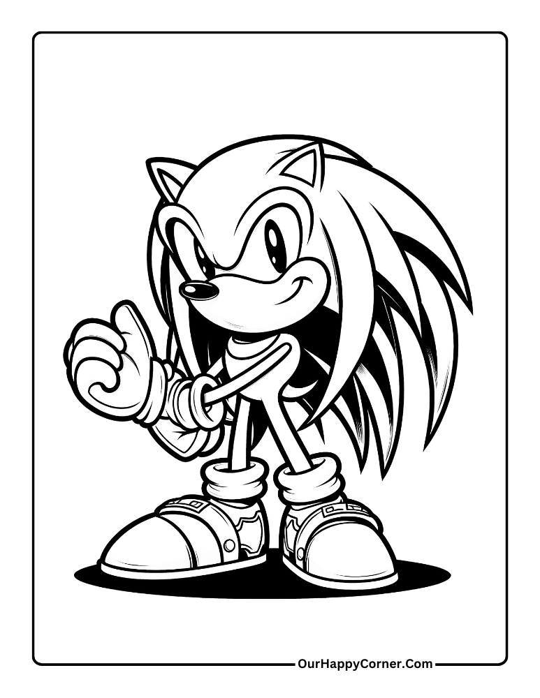 Sonic's Friend Knuckles