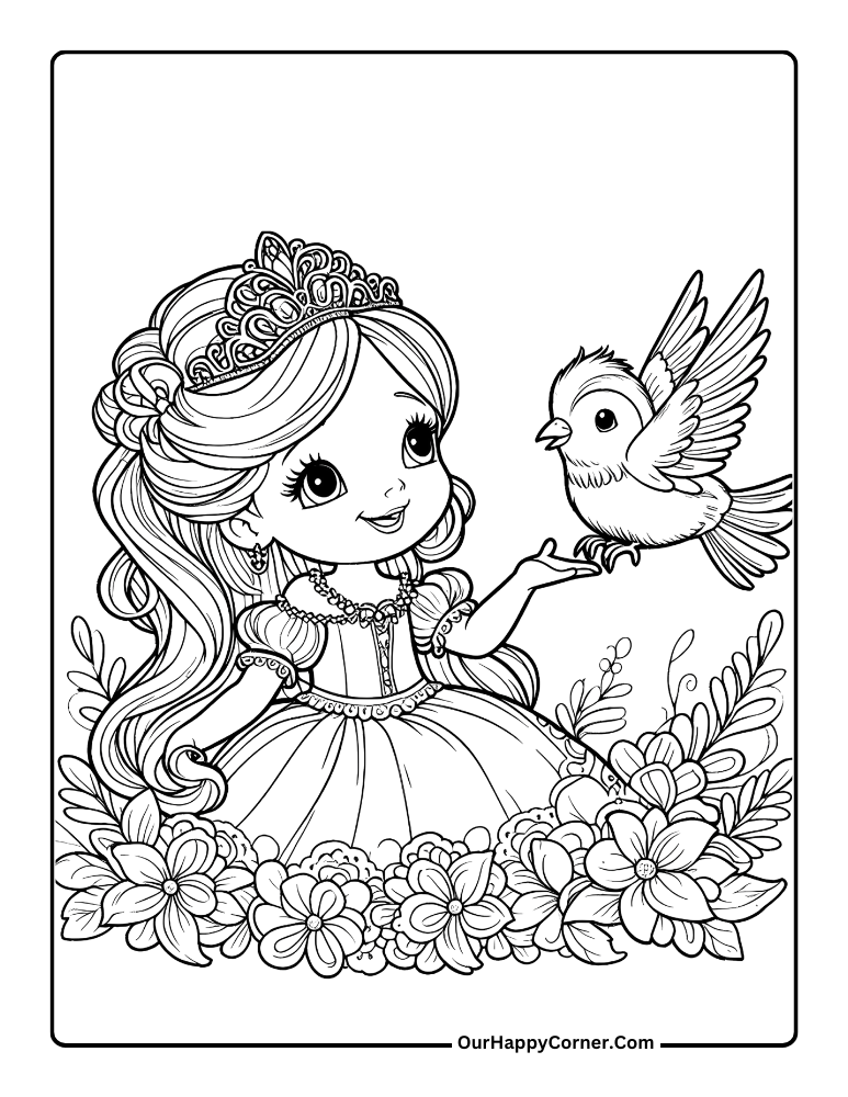 Princess Coloring Template 100 Disney Princess Coloring Pages Free