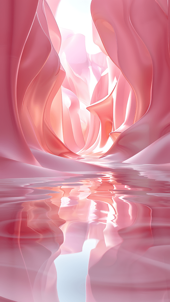 pink abstract wallpaper for iPhone