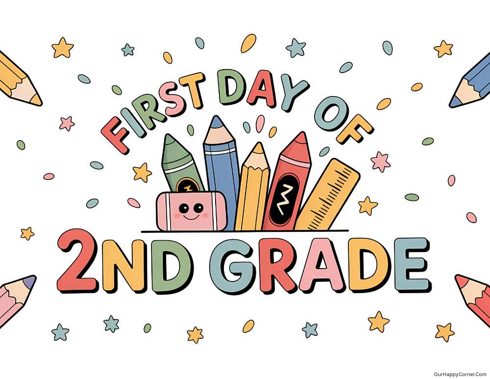 2nd grade first day of school sign (1)