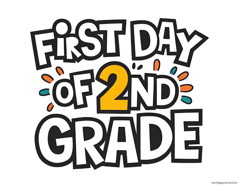 2nd grade first day of school sign (2)