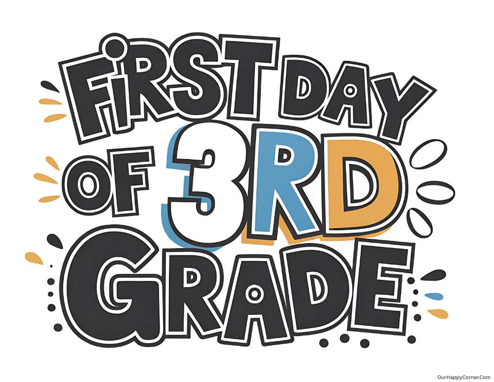 3rd grade first day of school sign (1)