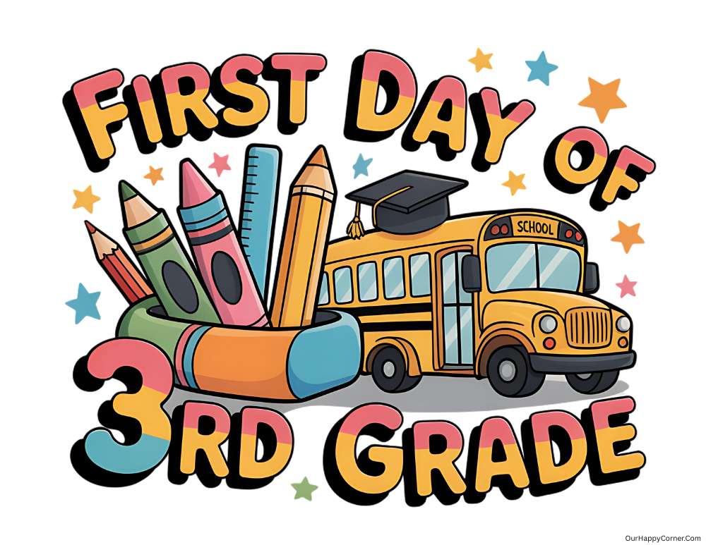 3rd grade first day of school sign (2)