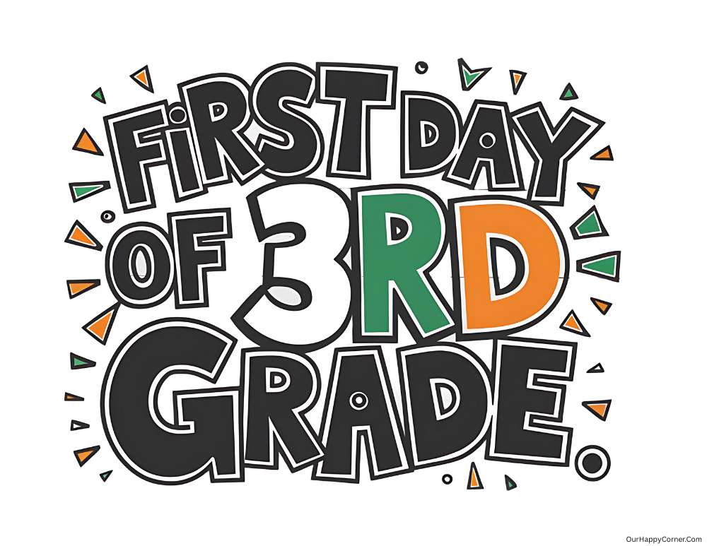3rd grade first day of school sign (3)