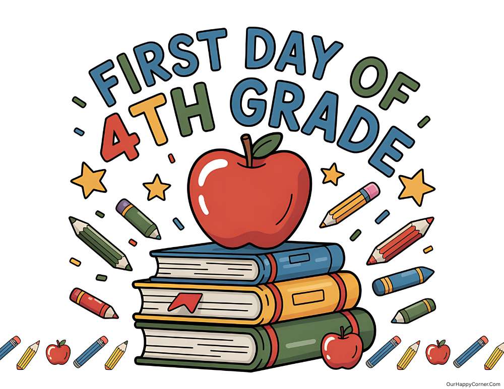 4th grade first day of school sign (1)