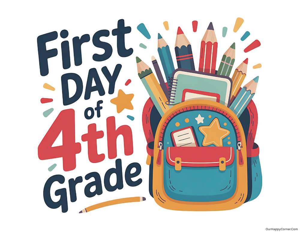 4th grade first day of school sign (3)
