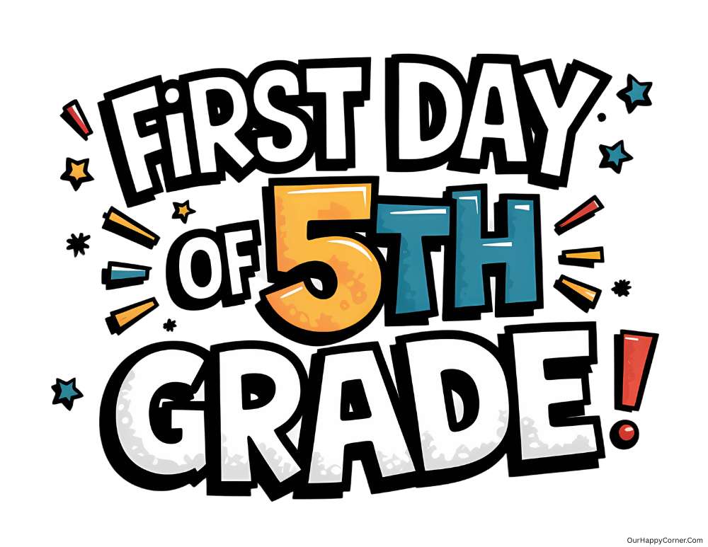 5th grade first day of school sign (1)