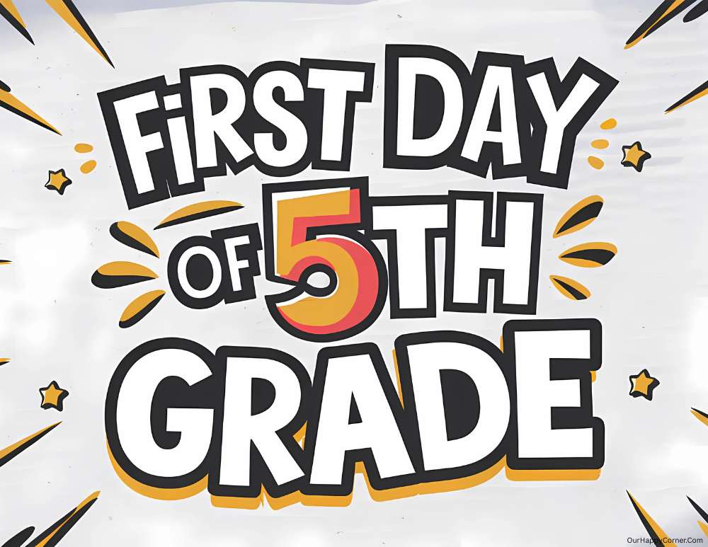 5th grade first day of school sign (3)