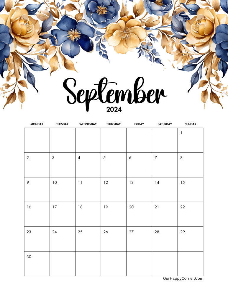 September 2024 Calendar 