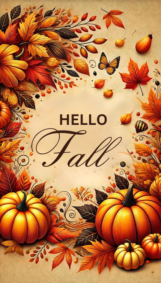 Hello fall wallpaper