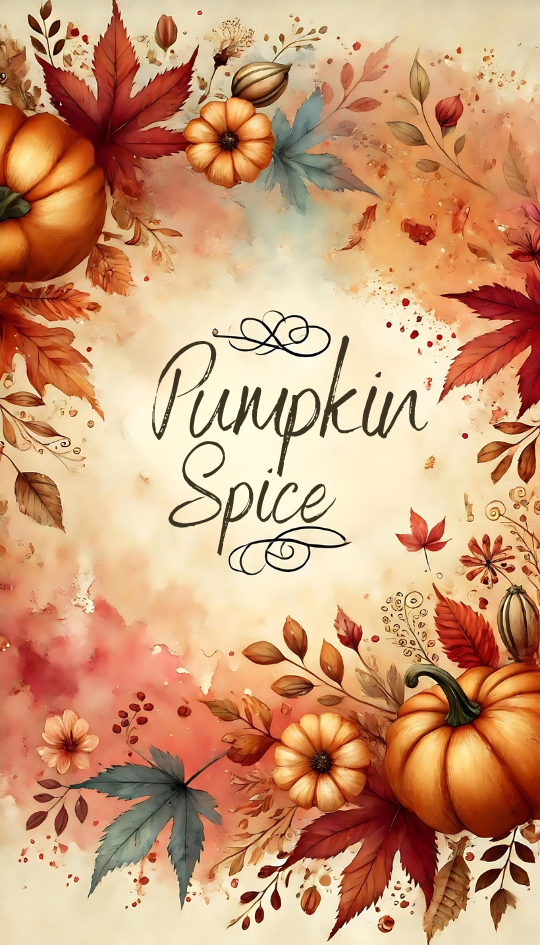 Pumpkin spice autumn wallpaper