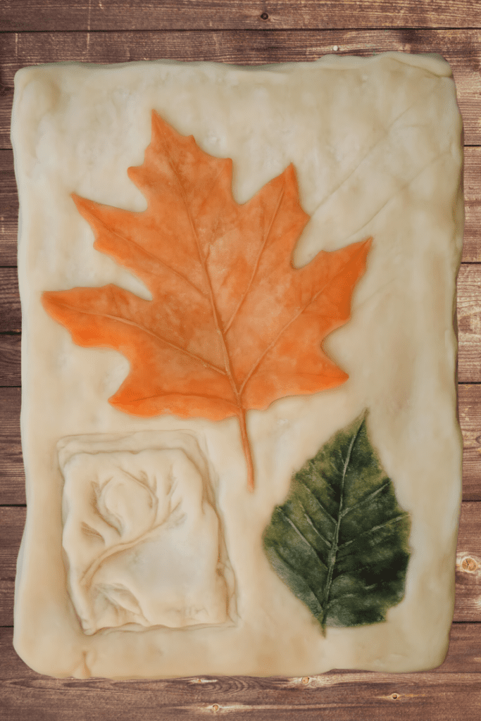 Salt Dough Leaf Impressions
