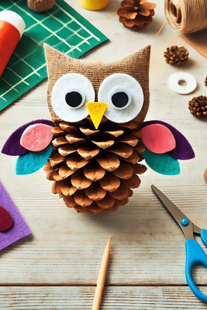 Pinecone Owls
