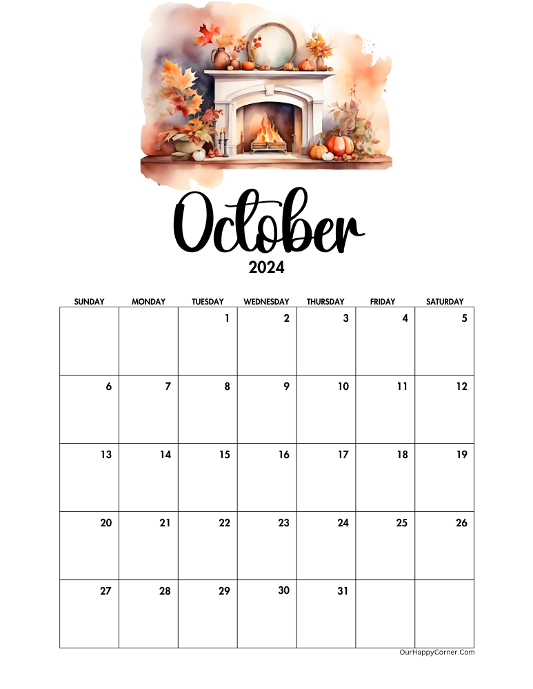 October 2024 Calendar