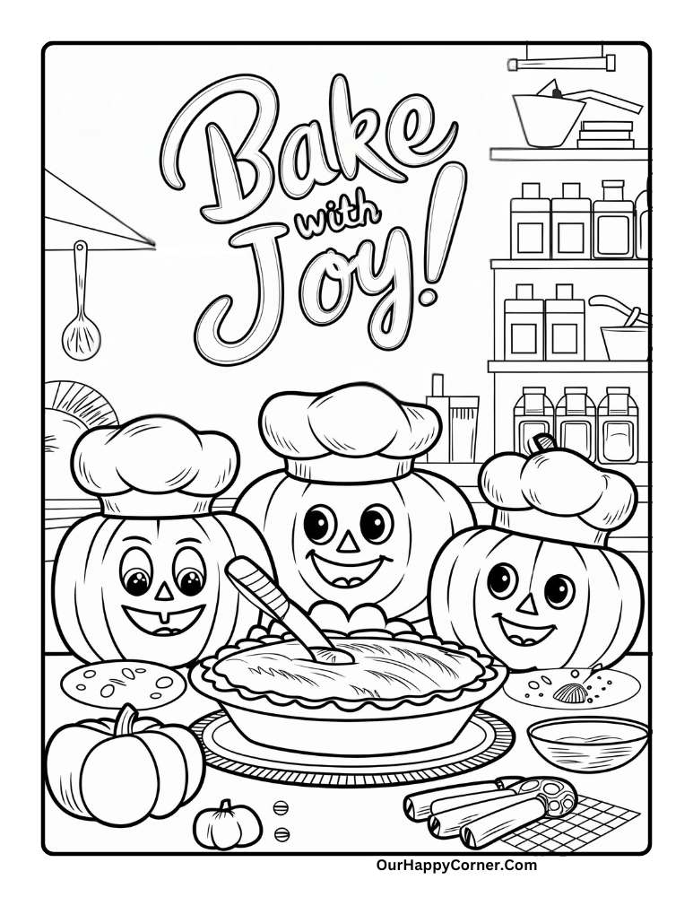 Fall Coloring Pages