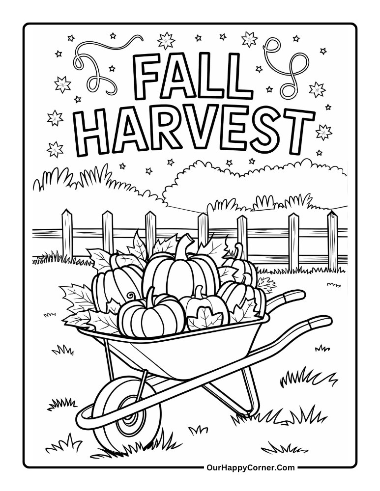 Pumpkin coloring pages