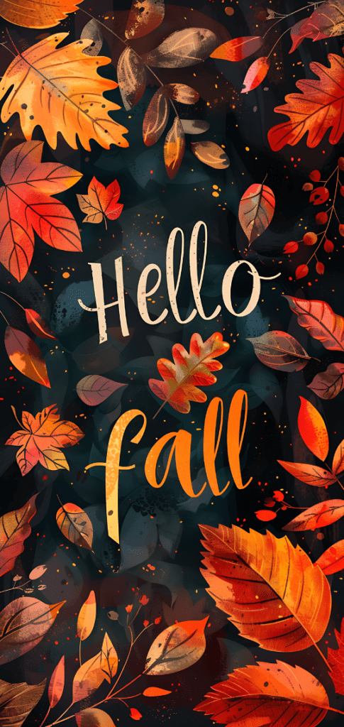 Hello fall wallpaper