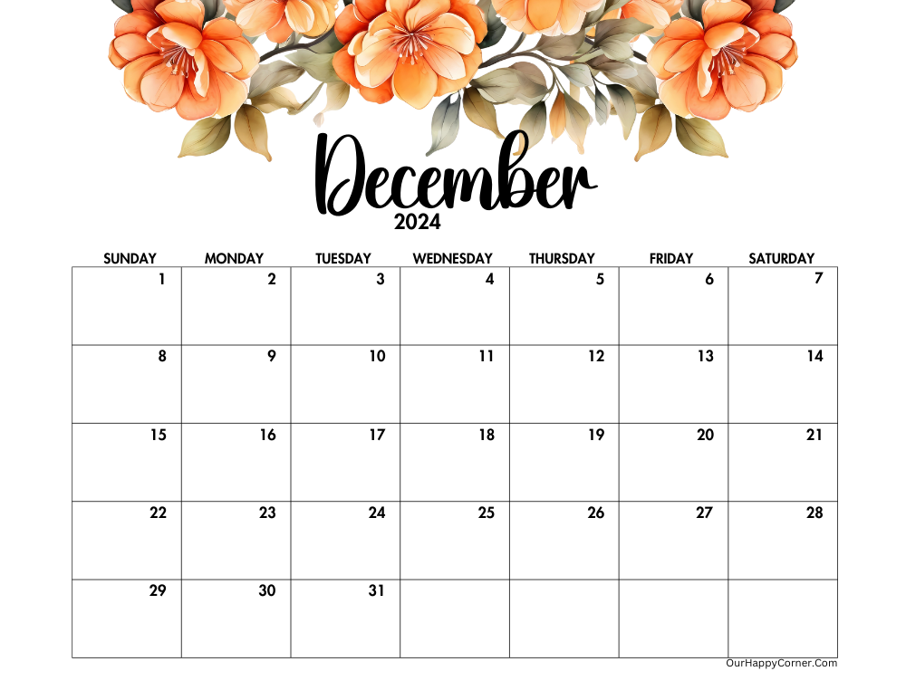 Floral calendar