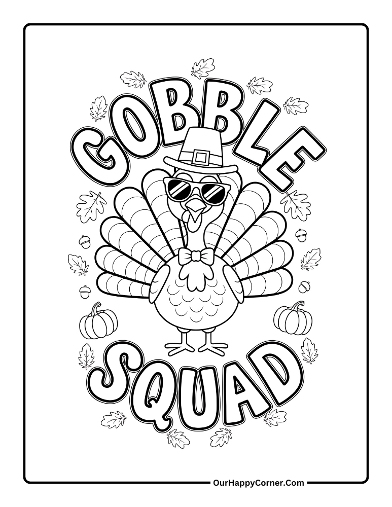 thanksgiving coloring pages 