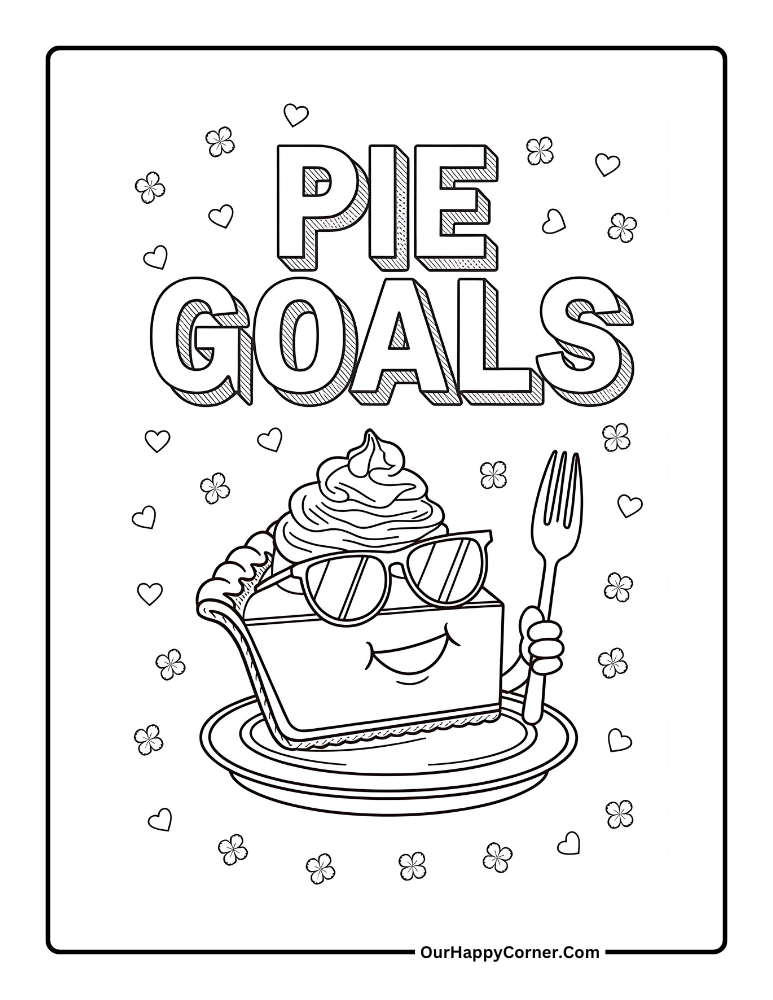 Pie coloring