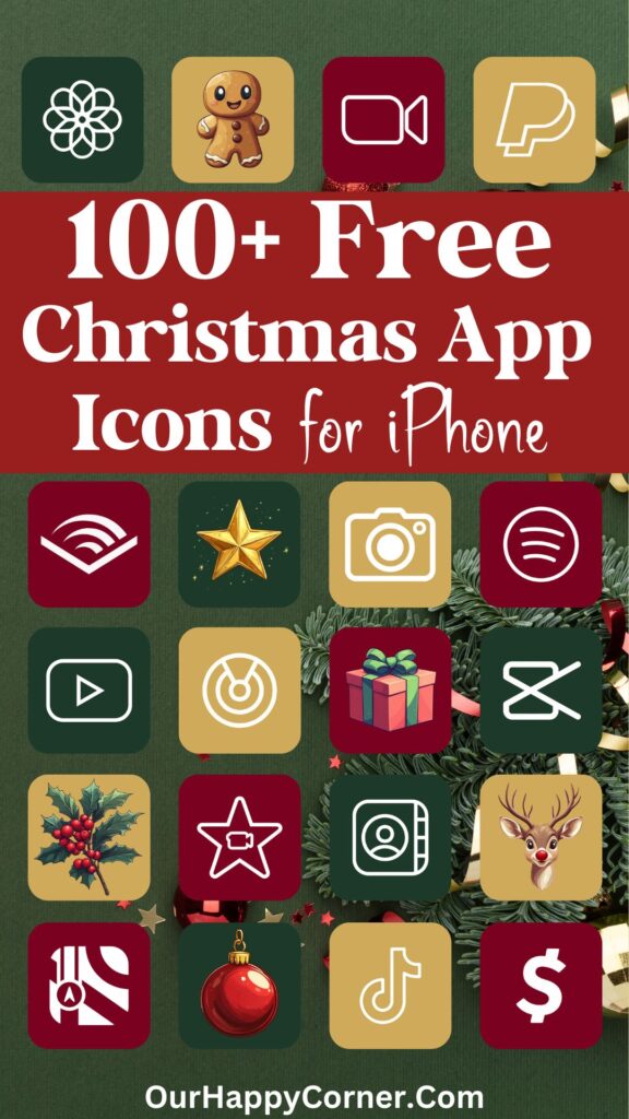 Christmas App Icons for your iPhone