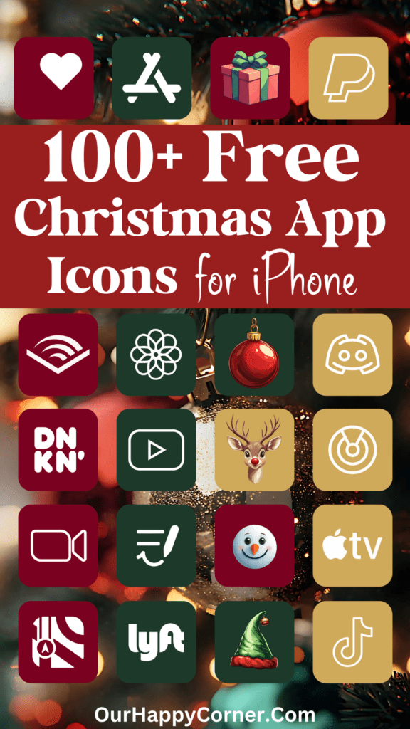 Christmas App Icons for your iPhone