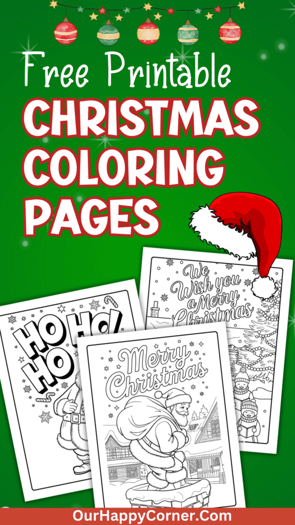 Christmas coloring pages