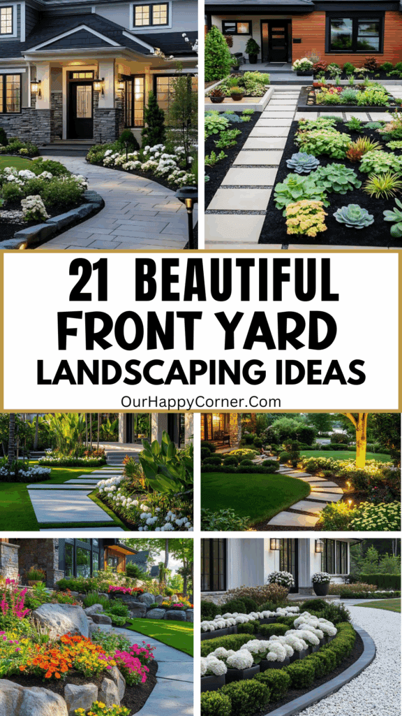 Front yard landscaping
