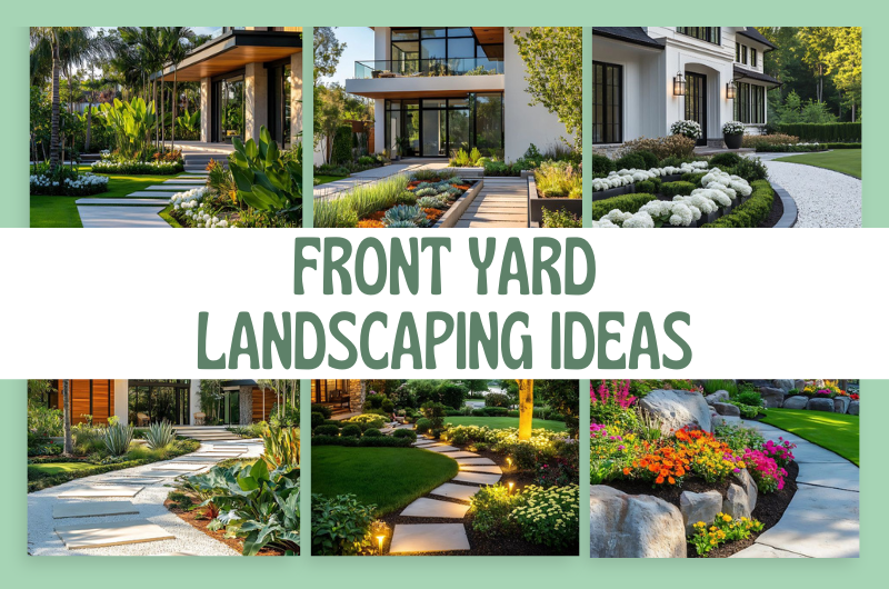 Stunning Front Yard Landscaping Ideas to Elevate Your Home - Our Happy ...