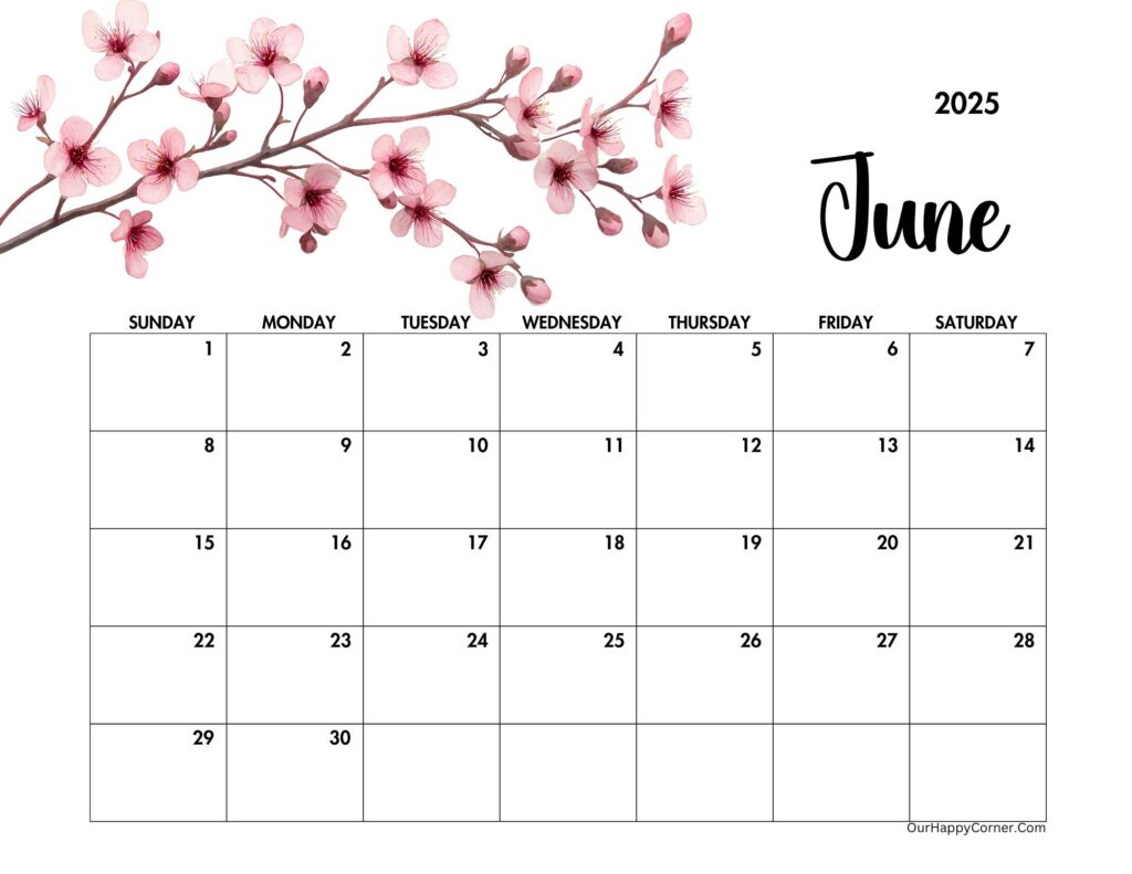 Floral calendar