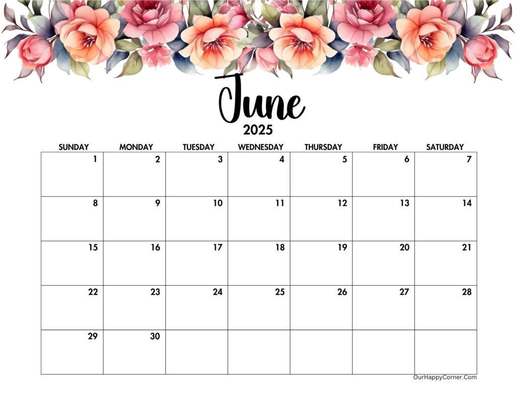 Floral calendar