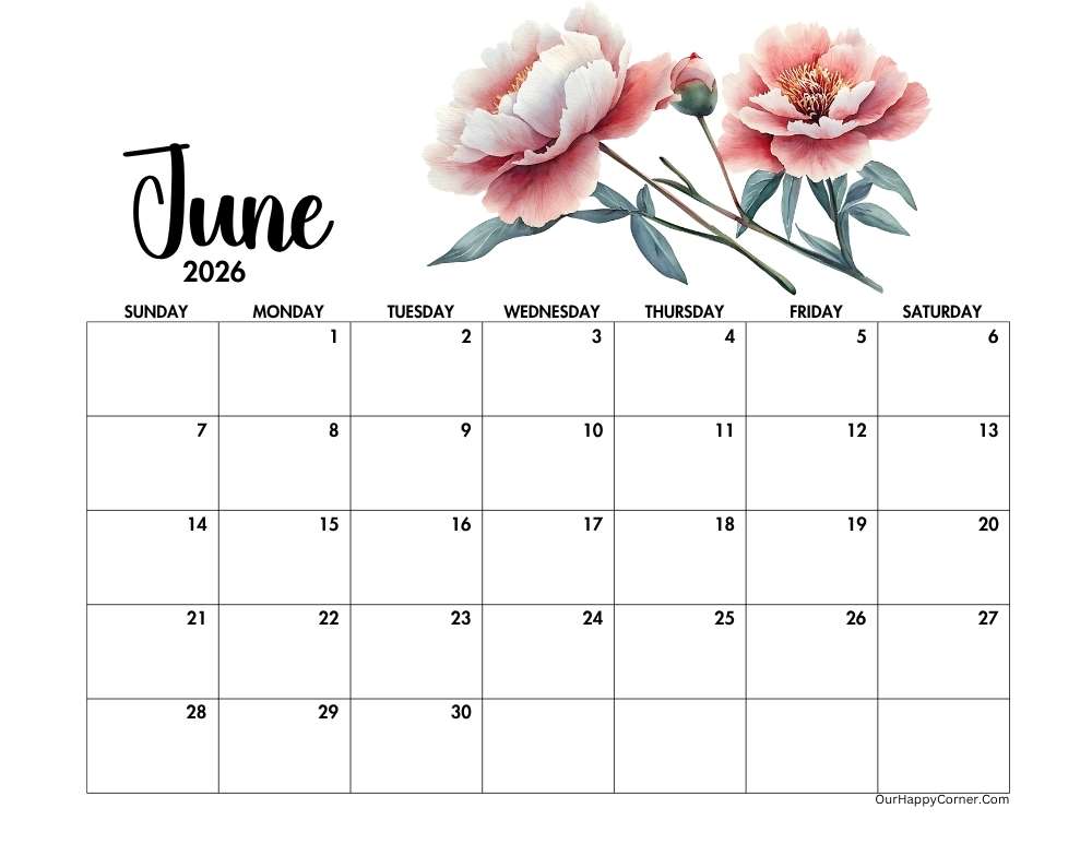 Floral calendar