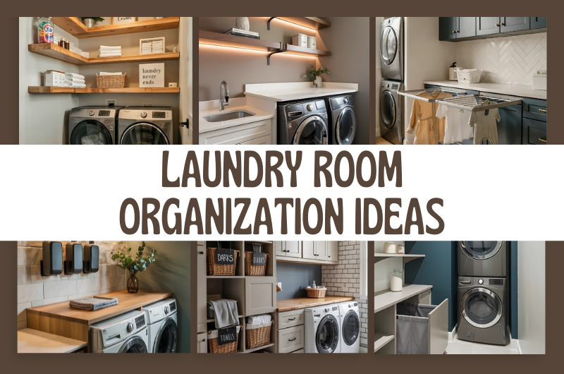 Master Laundry Room Organization with Style and Ease - Our Happy Corner