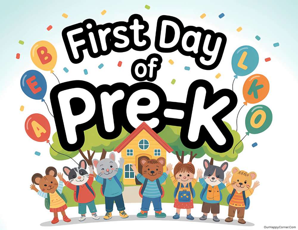 first day of school signs Pre-K (4)