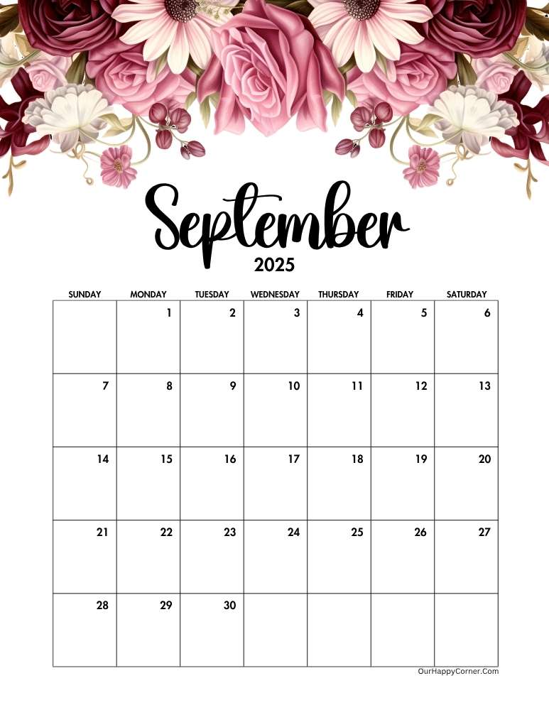 Floral calendar