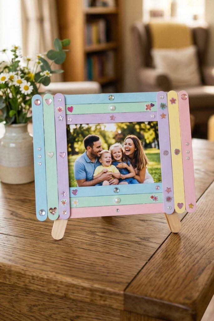 Popsicle Stick Picture Frame