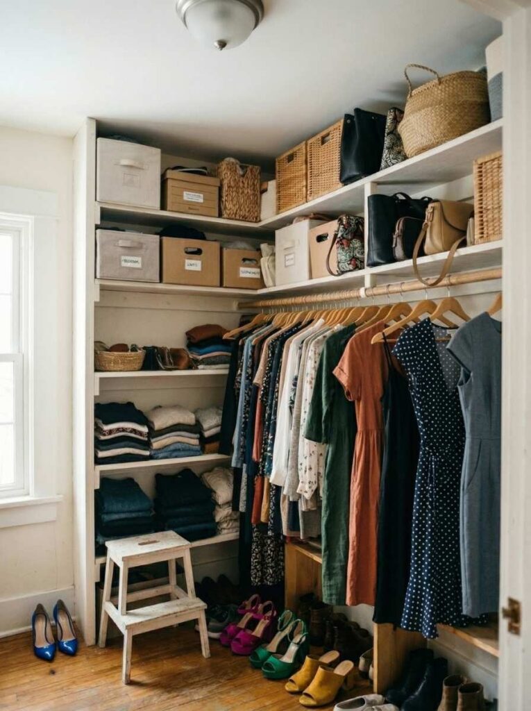 high shelf storage boxes for organization